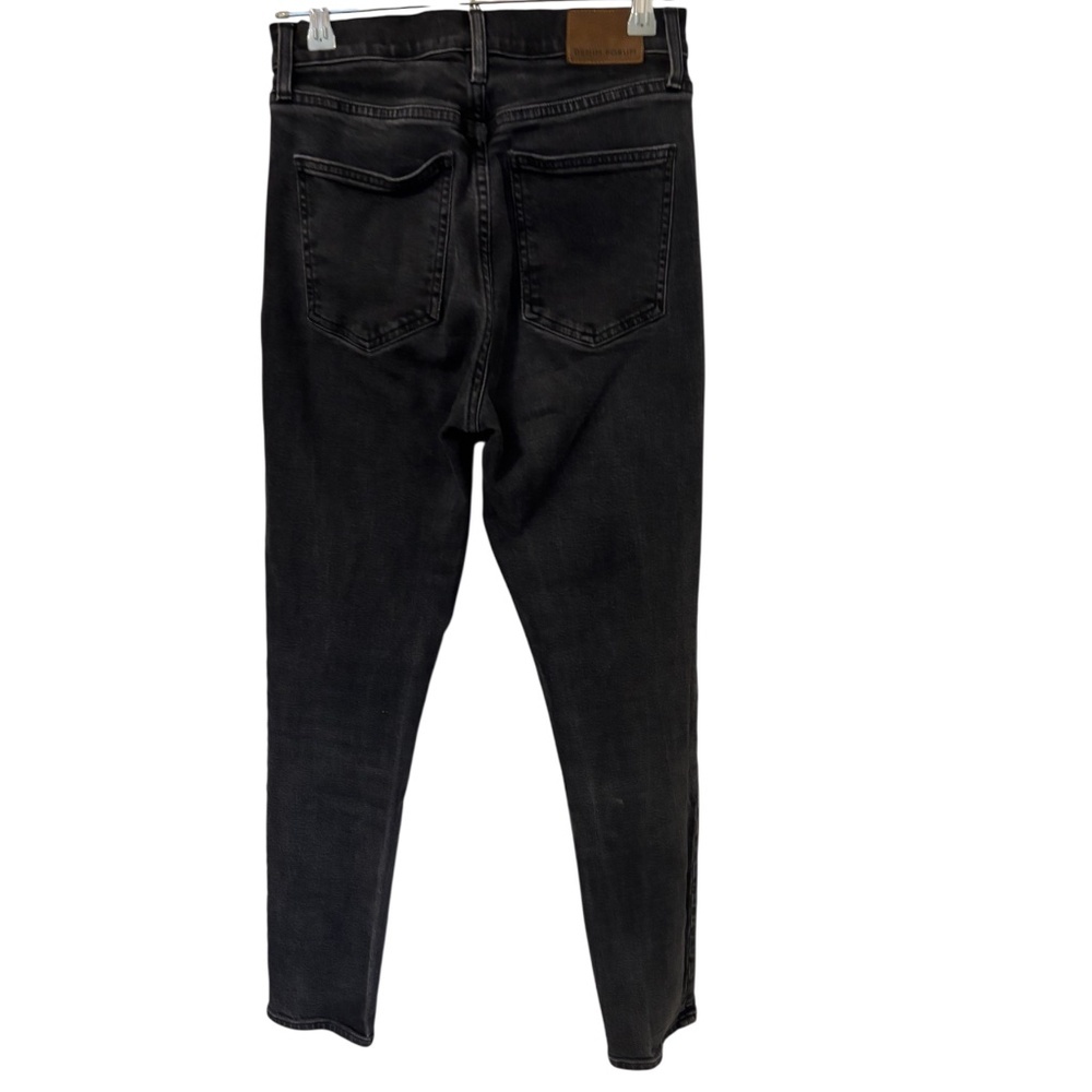 Denim Forum Yoko High Rise Slim 28L Black - Picture 5 of 11